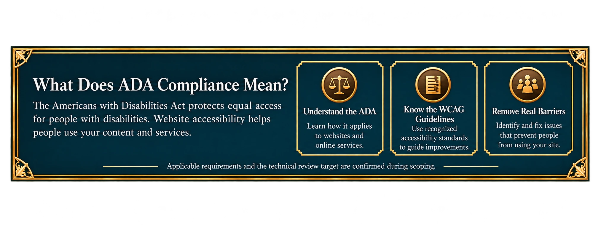 What ADA Compliance Means