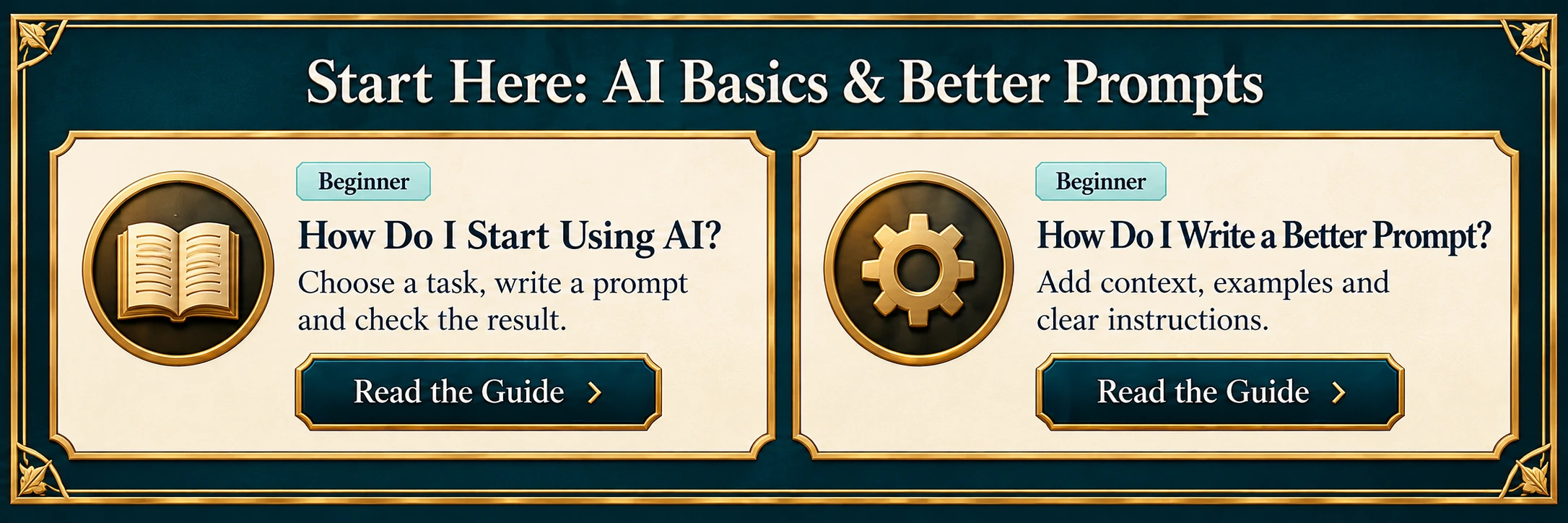 Start Here AI Basics