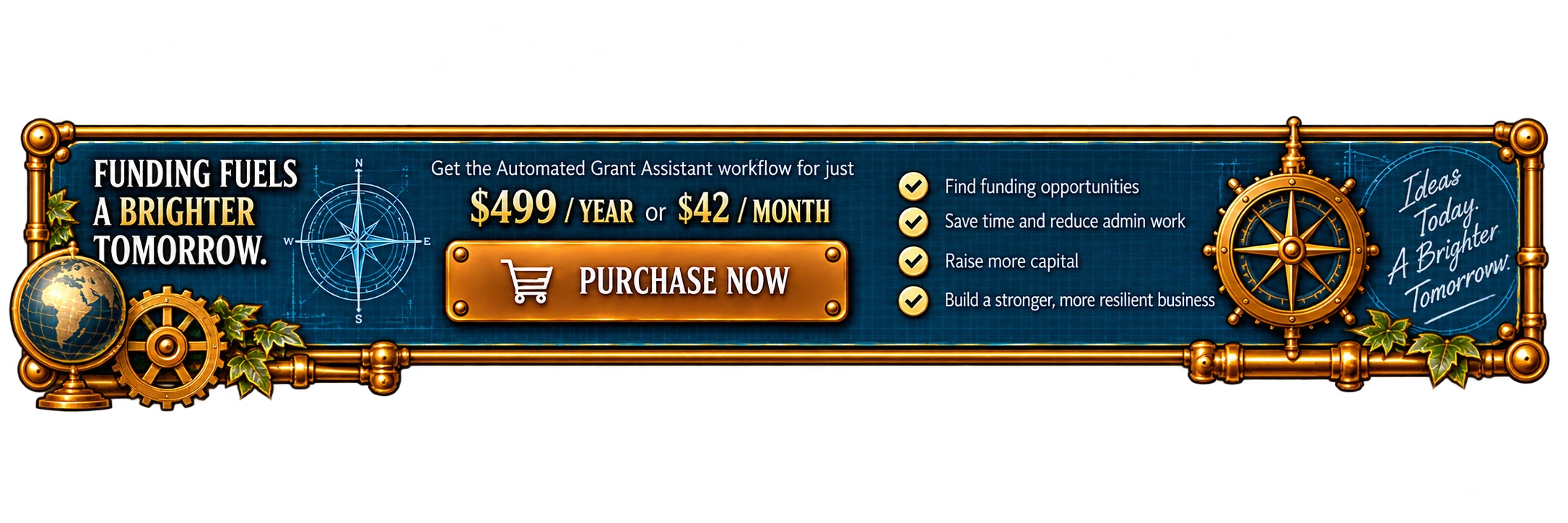 Automated Grant Assistant, pricing and what you get.