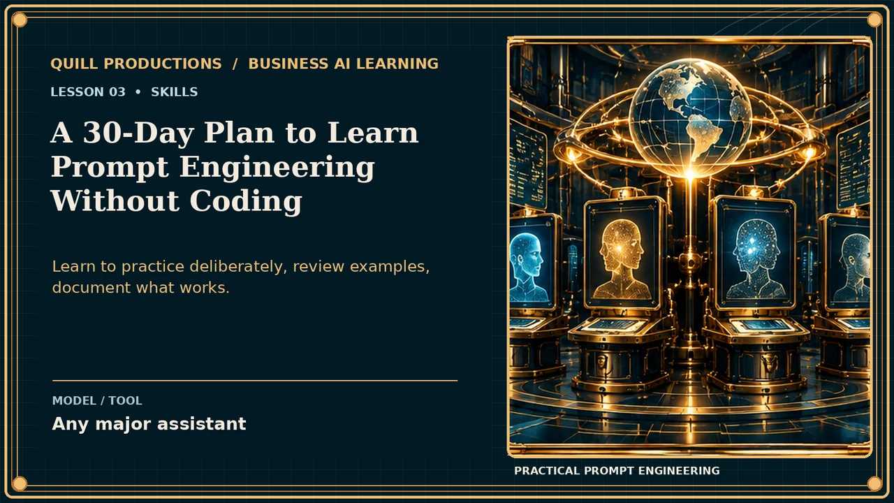 A 30-Day Plan to Learn Prompt Engineering Without Coding