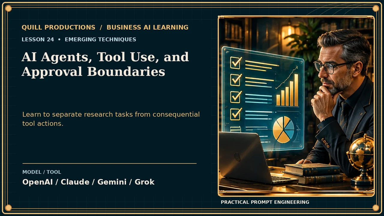 AI Agents, Tool Use, and Approval Boundaries