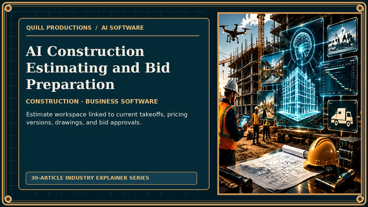 AI Construction Estimating and Bid Preparation