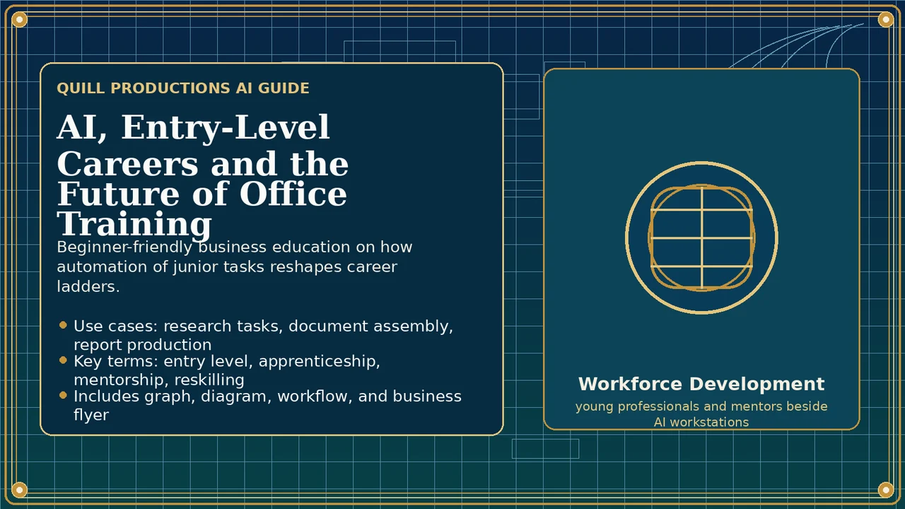 AI, Entry-Level Careers and the Future of Office Training