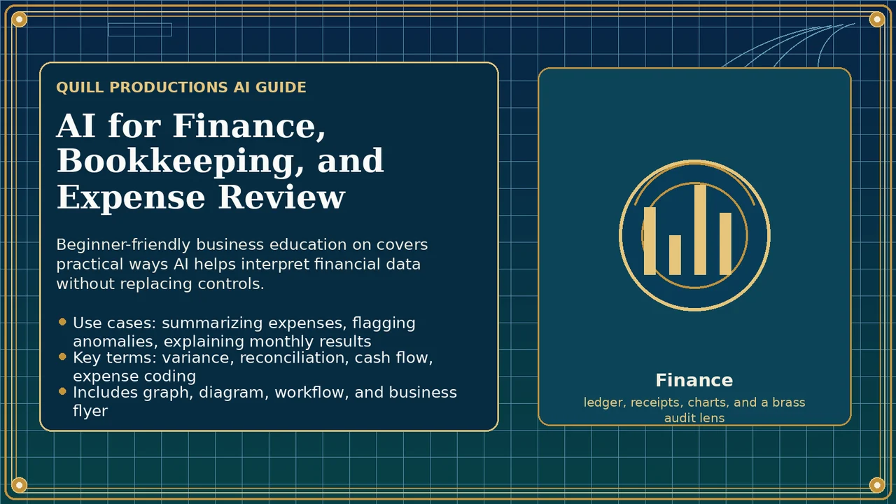 AI for Finance, Bookkeeping, and Expense Review