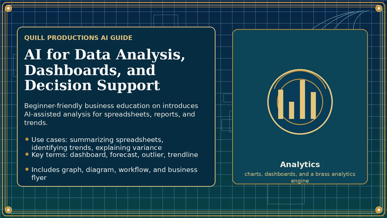 AI for Data Analysis, Dashboards, and Decision Support