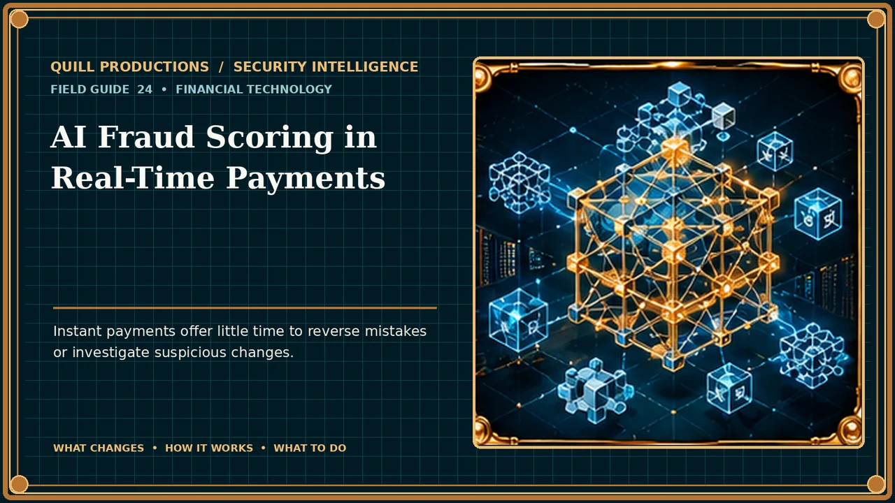 AI Fraud Scoring in Real-Time Payments