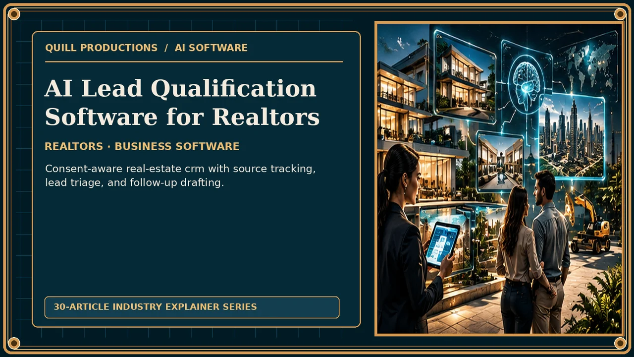 AI Lead Qualification Software for Realtors