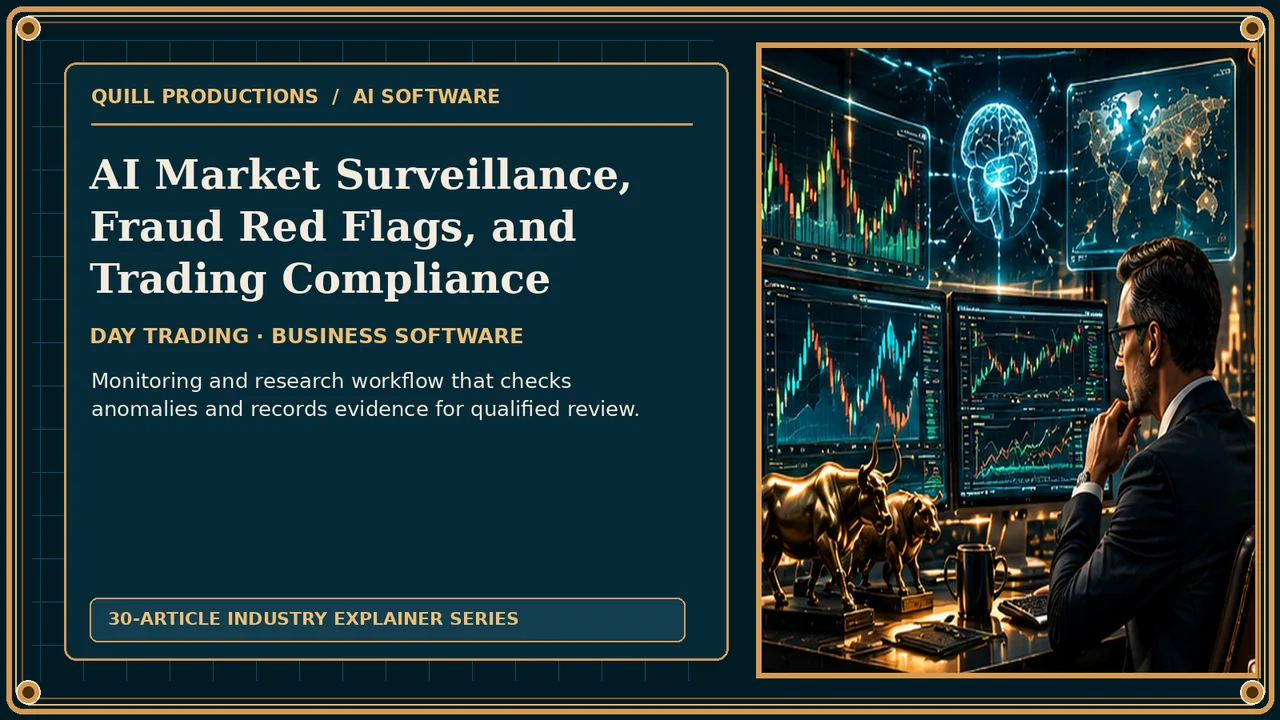 AI Market Surveillance, Fraud Red Flags, and Trading Compliance