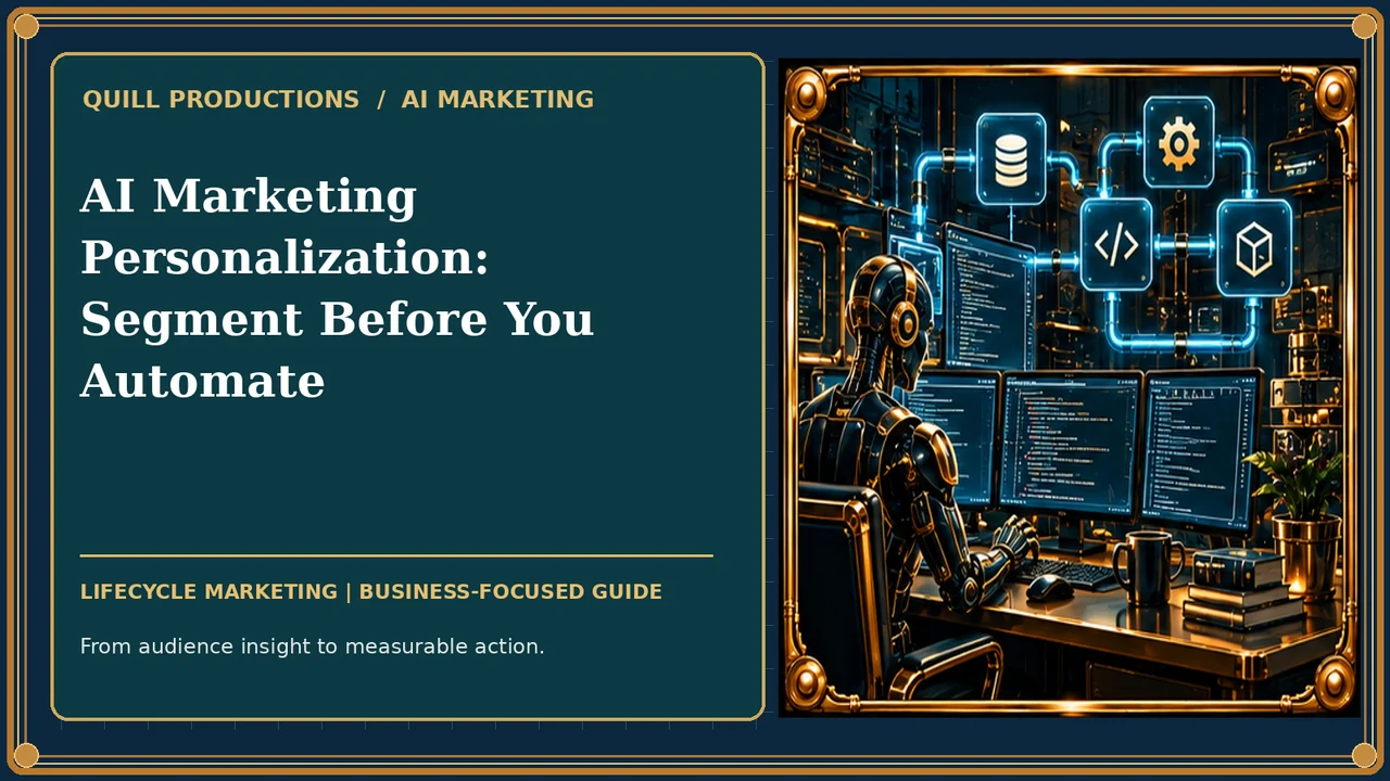 AI Marketing Personalization: Segment Before You Automate