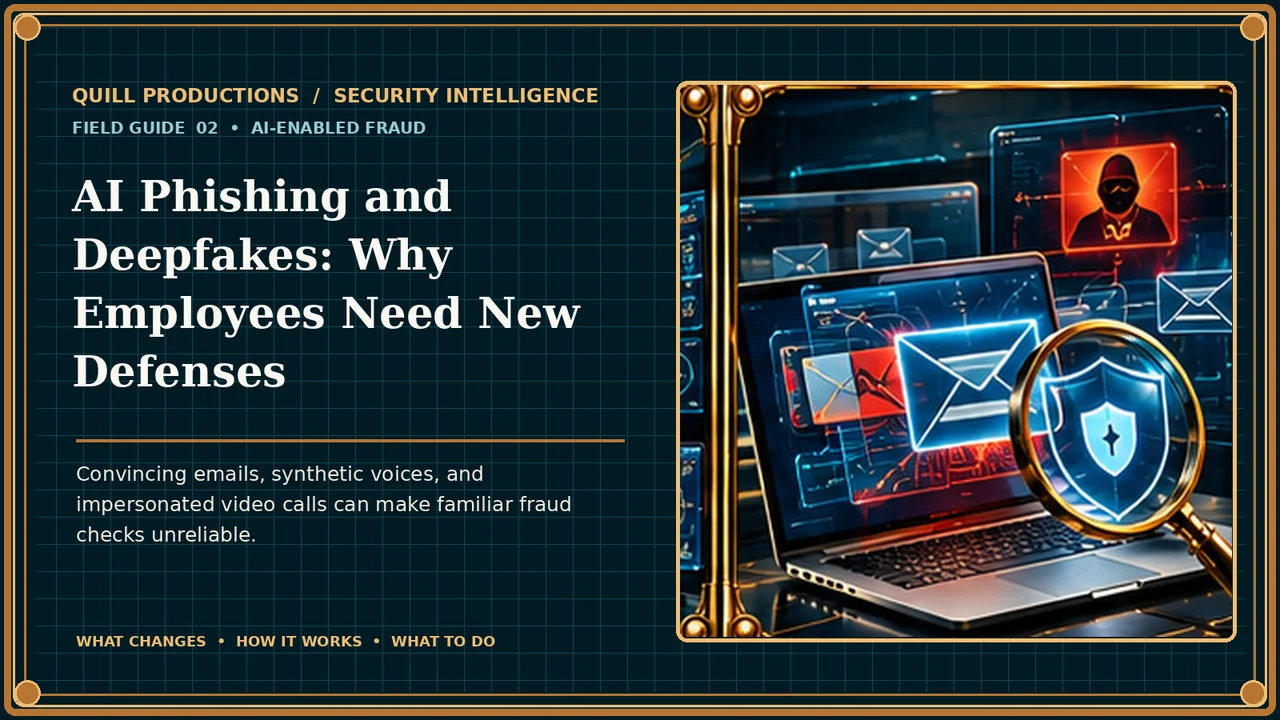 AI Phishing and Deepfakes: Why Employees Need New Defenses