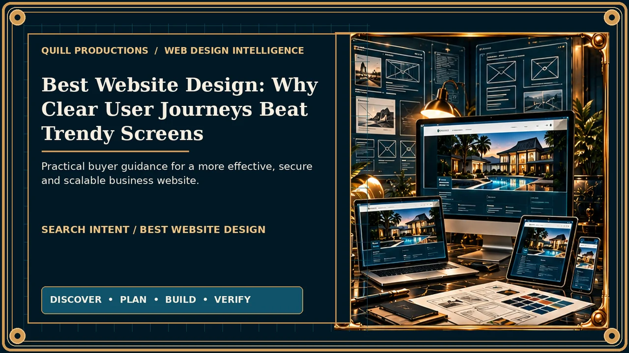 Best Website Design: Why Clear User Journeys Beat Trendy Screens