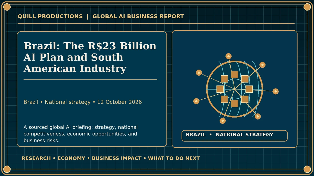 Brazil: The R$23 Billion AI Plan and South American Industry