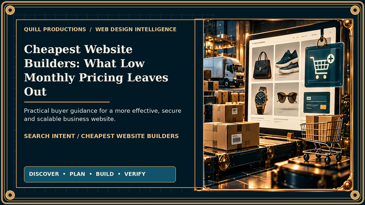 Cheapest Website Builders: What Low Monthly Pricing Leaves Out