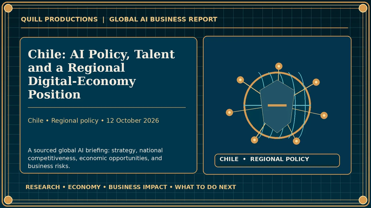 Chile: AI Policy, Talent and a Regional Digital-Economy Position