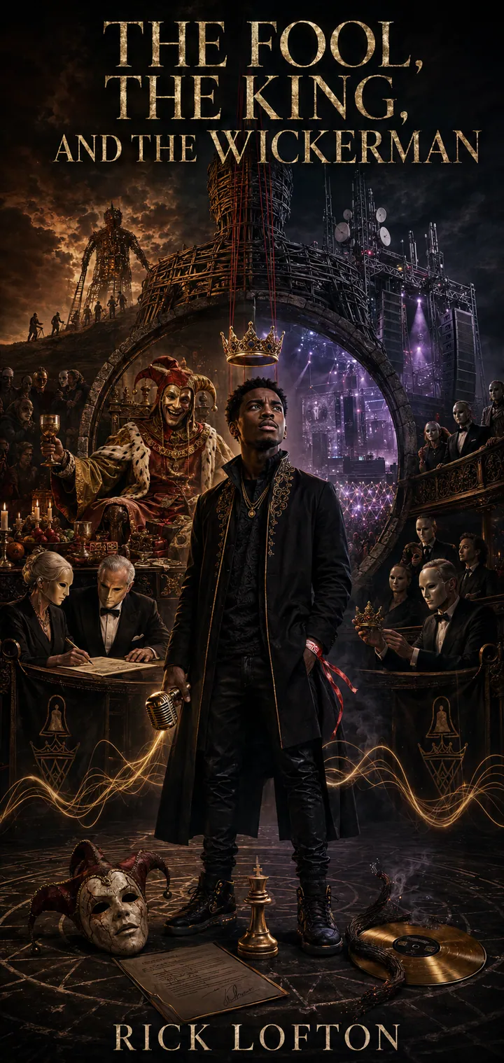 Cover artwork for The Fool, The King, and the Wickerman