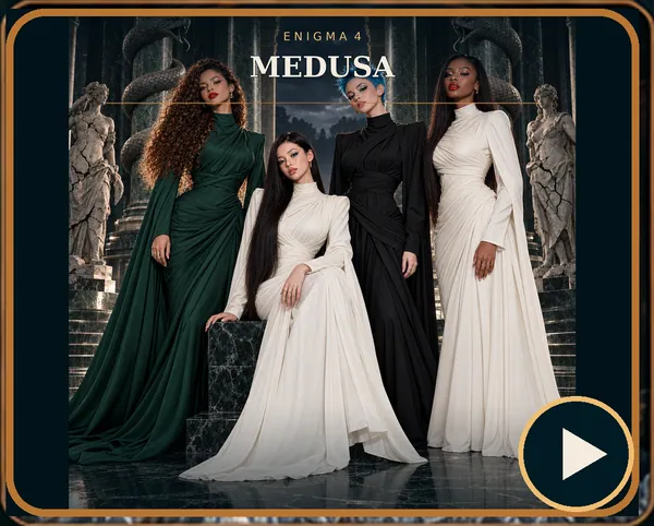 The supplied cover artwork for Medusa, from the Enigma 4 song-page master.