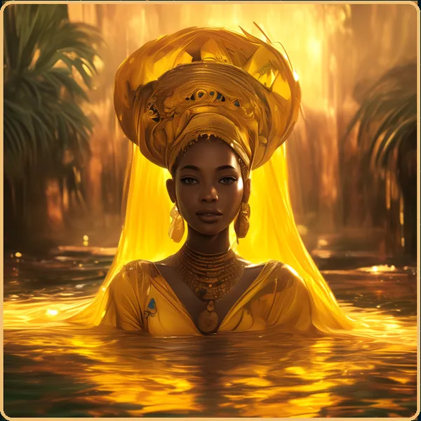 The supplied cover artwork for Oshun, from the Vinyl of Venus song-page master.