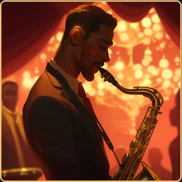 The supplied cover artwork for Sax, from the Vinyl of Venus song-page master.