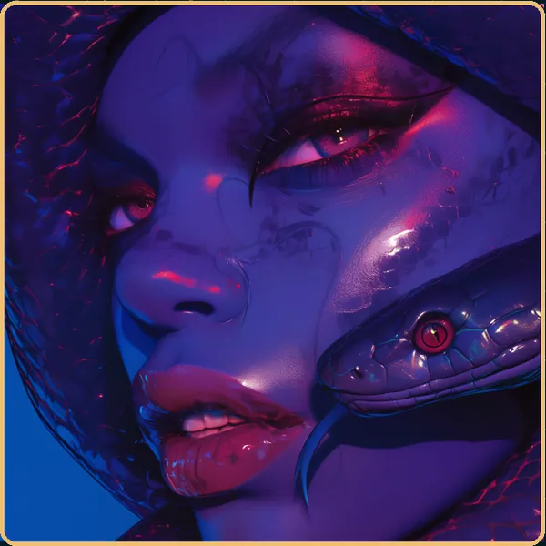 The supplied cover artwork for Sugar Venom, from the Vinyl of Venus song-page master.